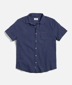 Classic stretch Selvage Shirt - Mood Indigo