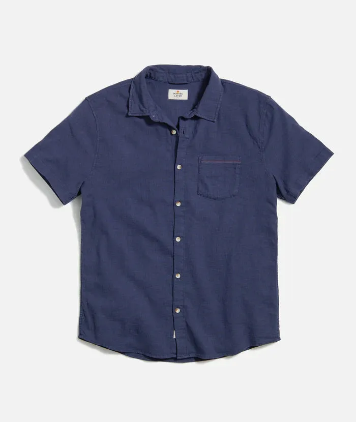 Classic stretch Selvage Shirt - Mood Indigo