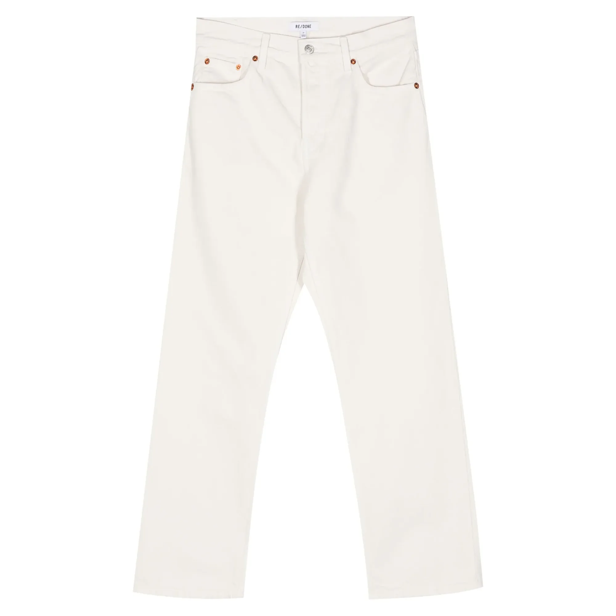 Easy Straight Crop Jeans