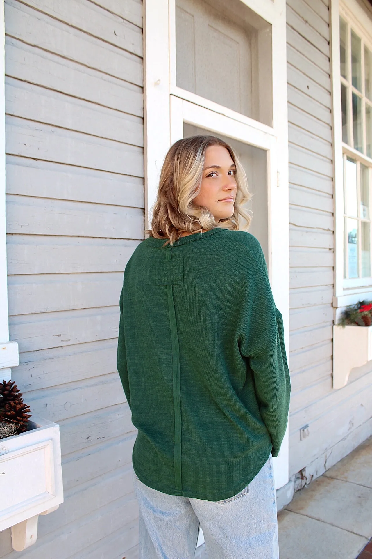 Evergreen Spruce Sweater