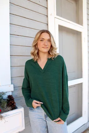 Evergreen Spruce Sweater