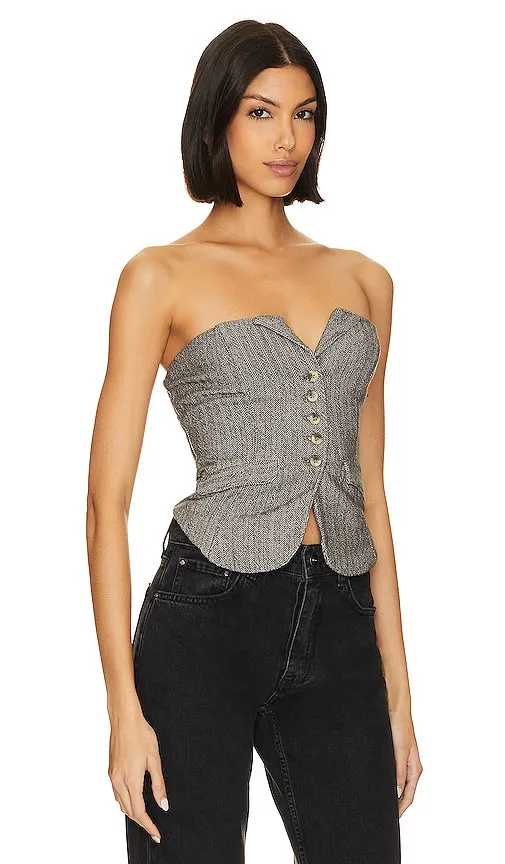 Free People Jamie Tube in Grey