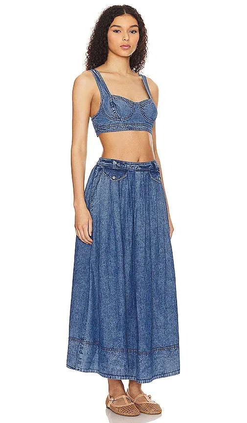 Free People Maddox Set in Blue