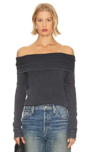 Free People x We The Free Not The Same Tee in Black