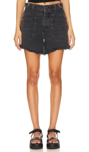 Free People x We The Free Palmer Short in Black