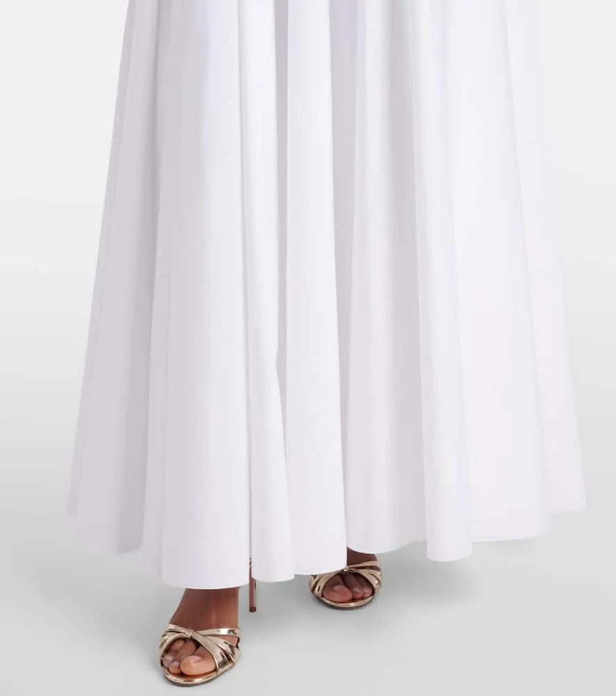 Giambattista Valli Ruffled floral lace gown