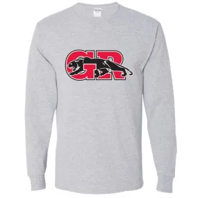 JERZEES LONG SLEEVE T-SHIRT / ATHLETIC HEATHER