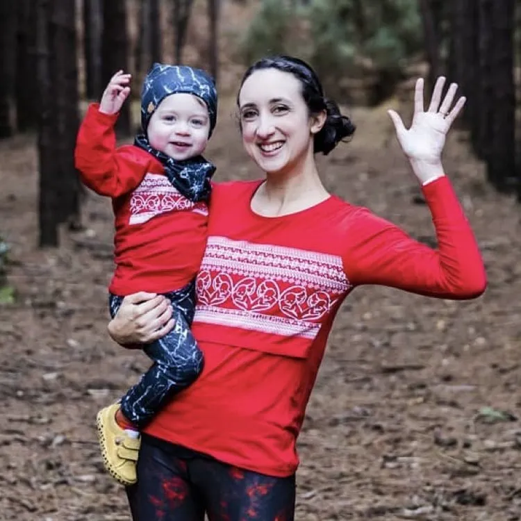 Red Stylish Kid Top