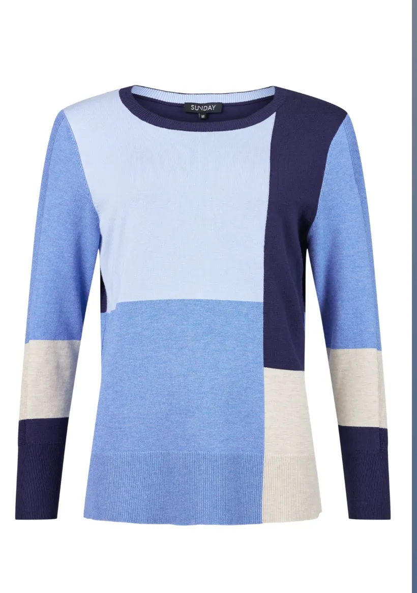 Sunday Colorblock Pullover