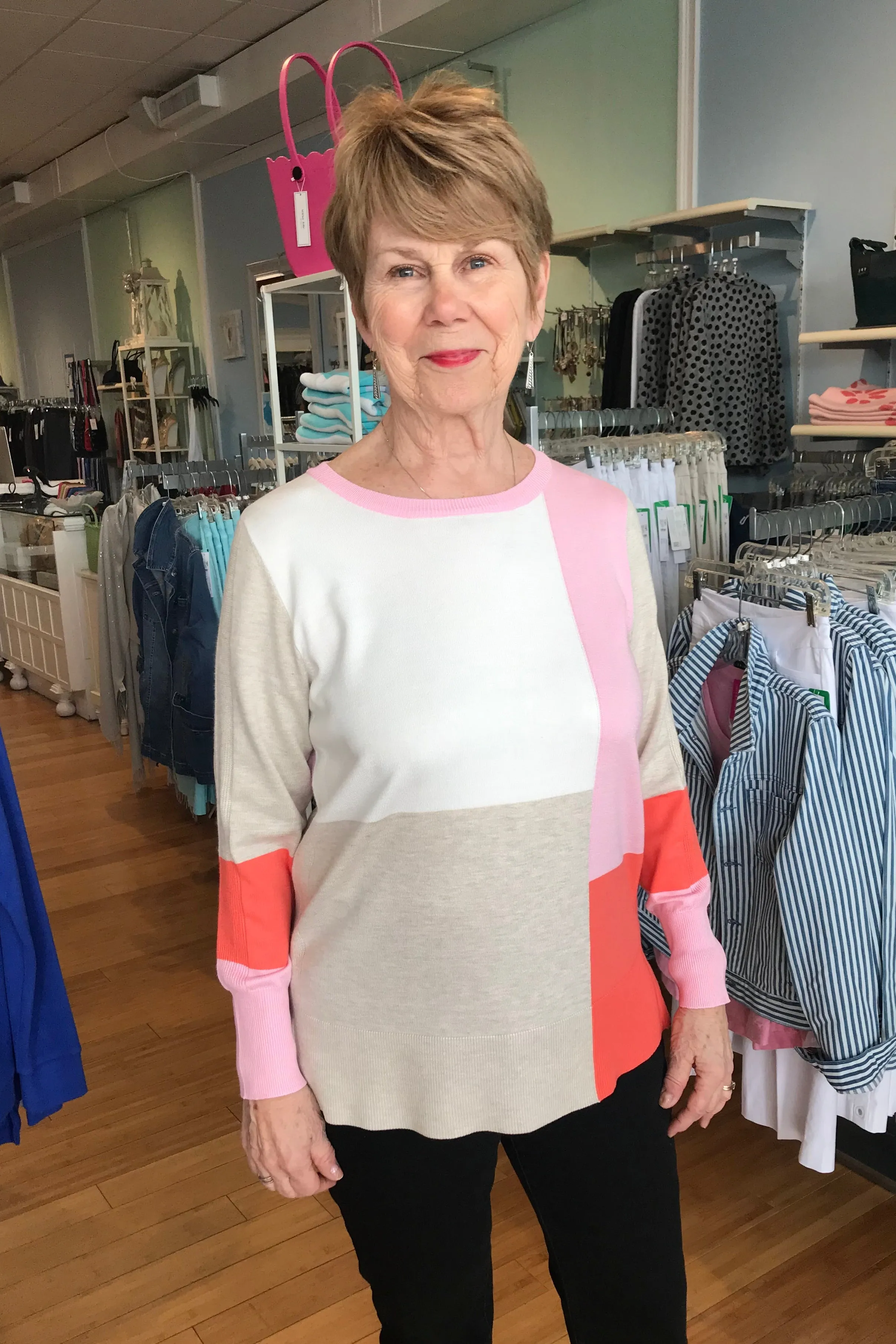 Sunday Colorblock Pullover