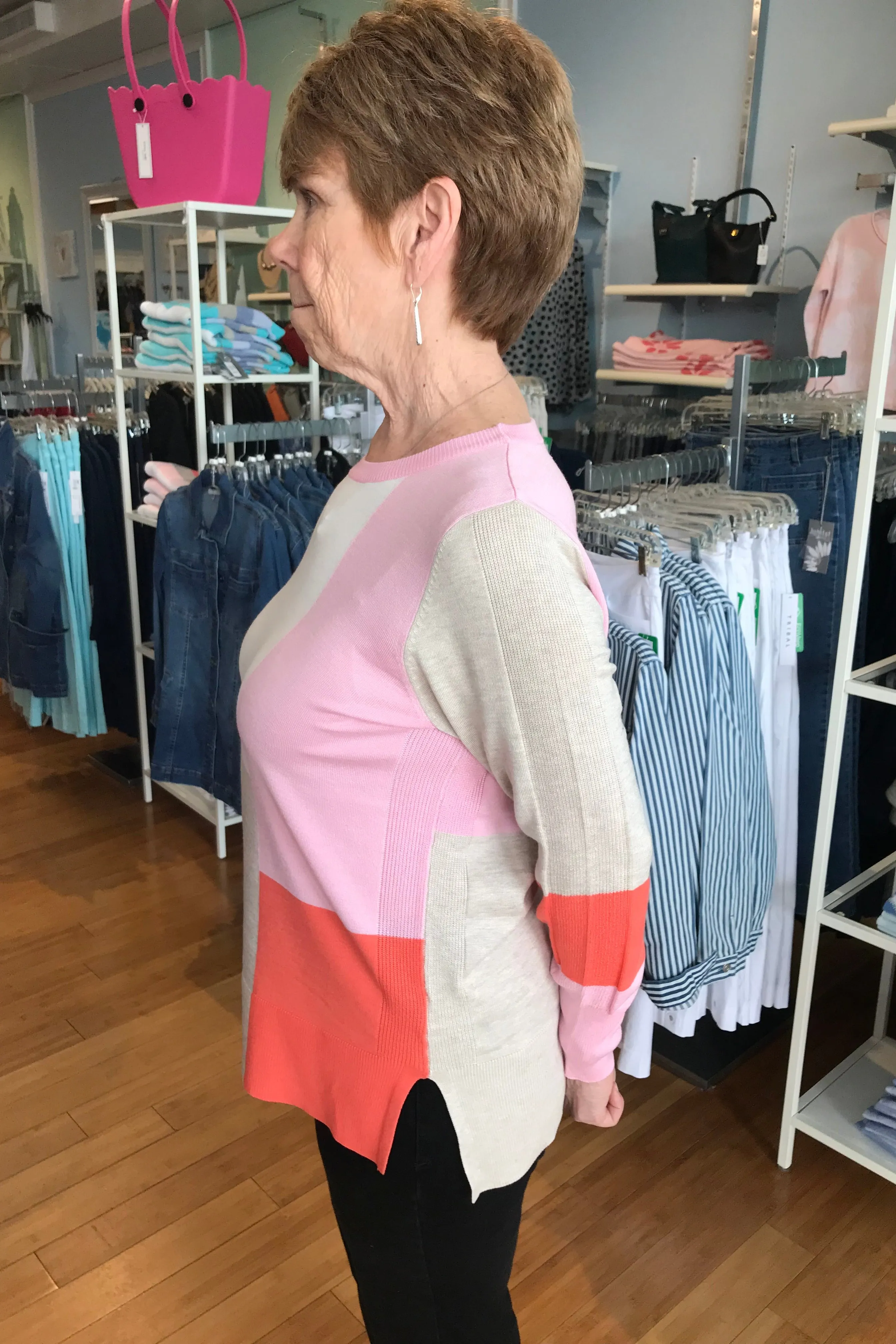 Sunday Colorblock Pullover