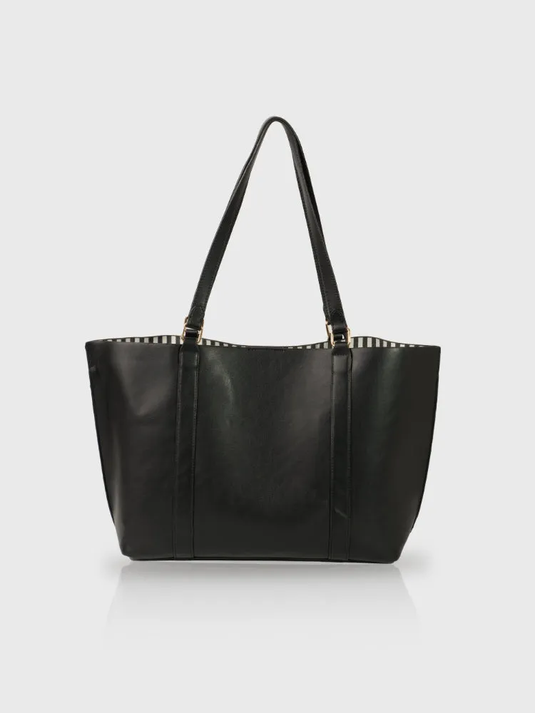 The Heavy Lifter Tote Bag Black