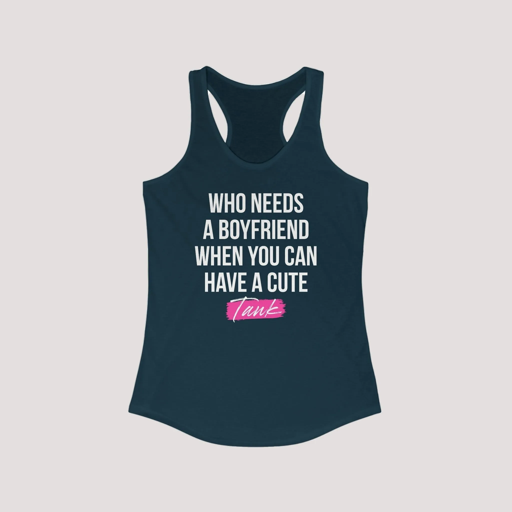 Versatile Racerback Cut Tank Top