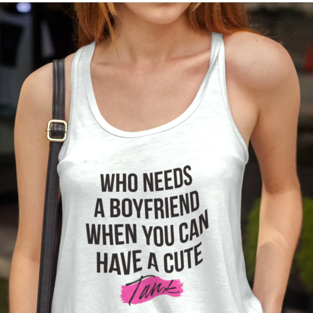 Versatile Racerback Cut Tank Top