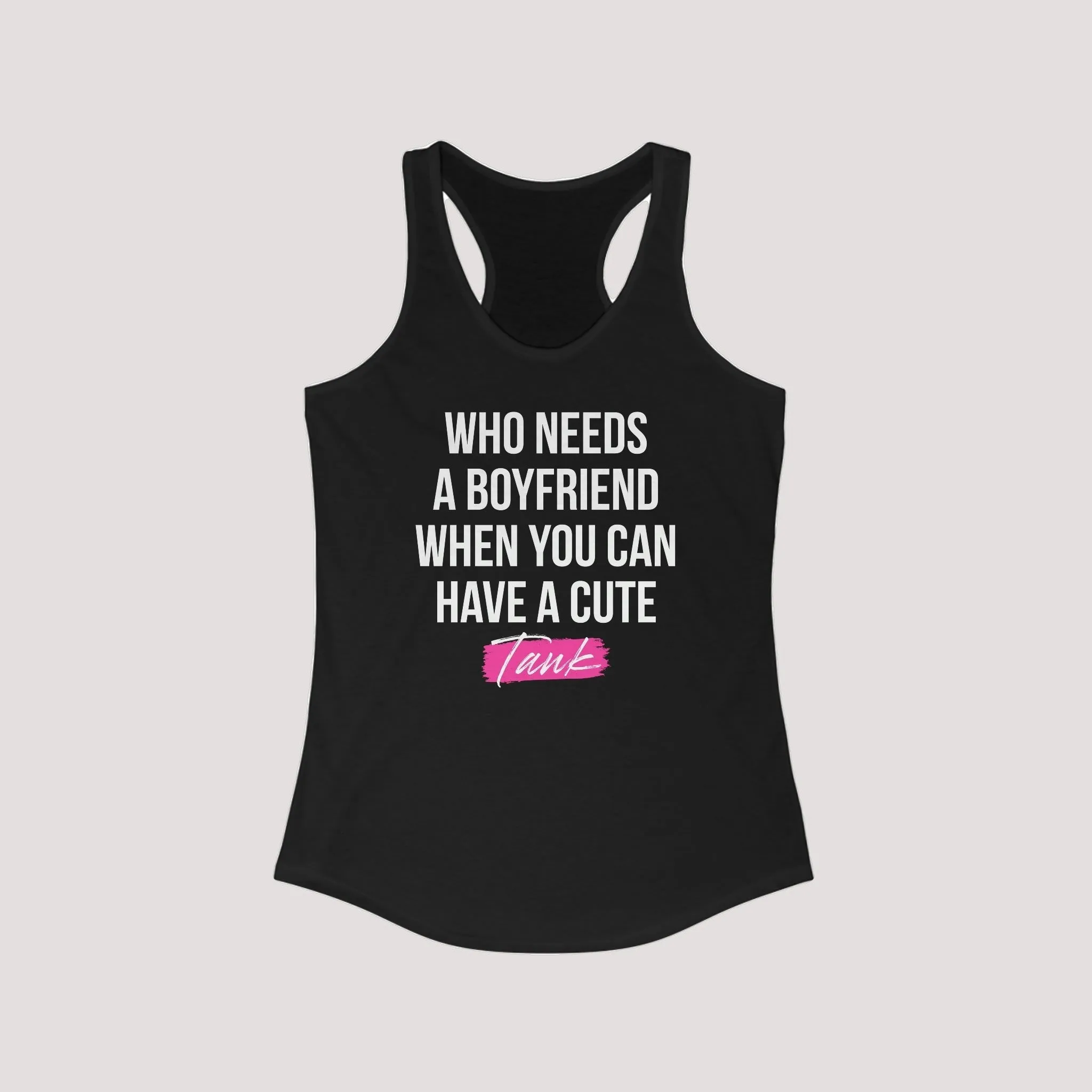 Versatile Racerback Cut Tank Top