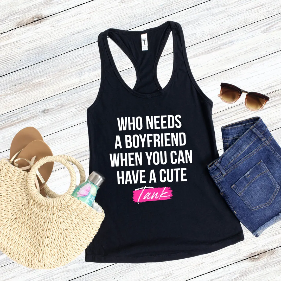 Versatile Racerback Cut Tank Top